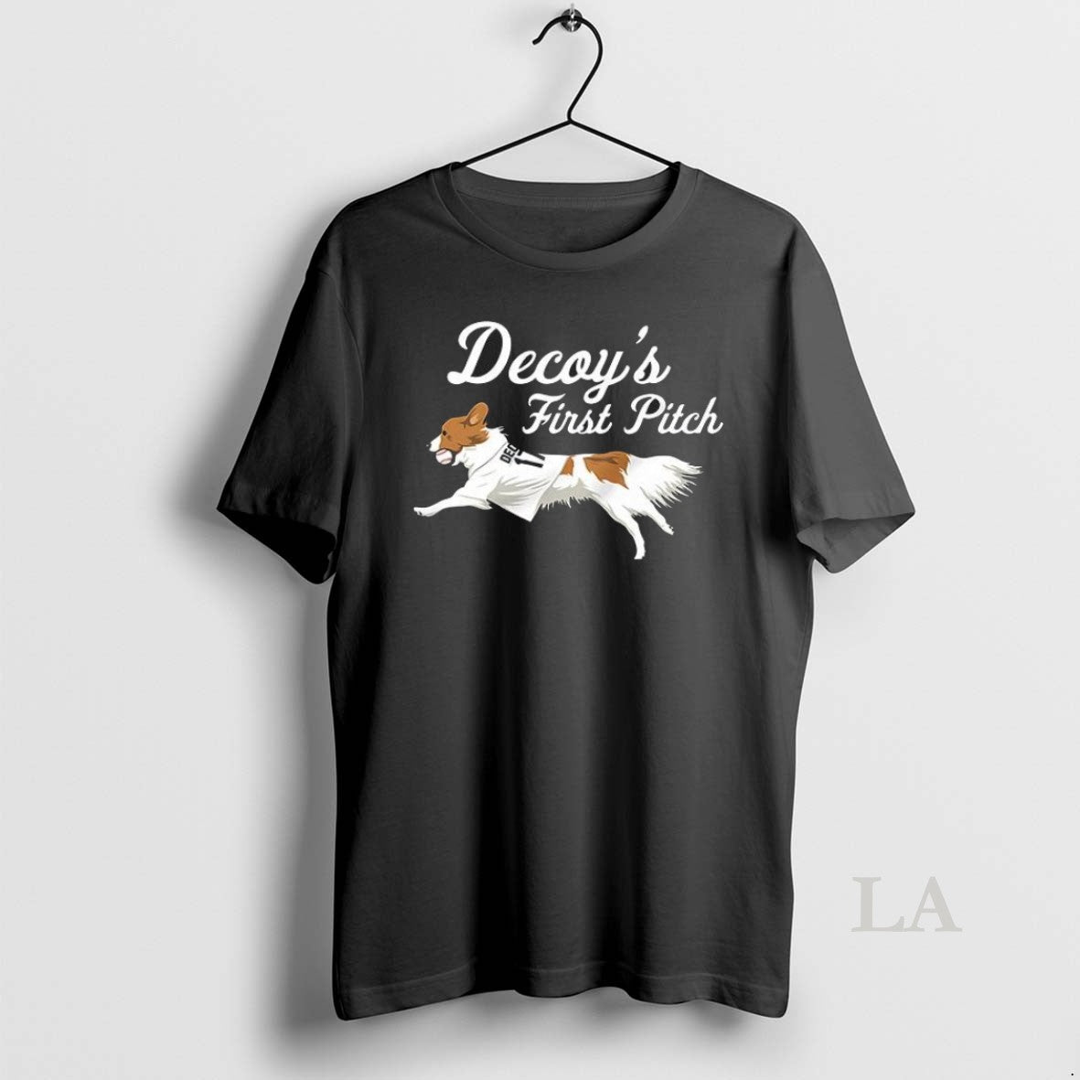 Original Decoys First Pitch Dog La Dodgers T-Shirts, Hoodie, Sweatshirt - T-Shirt, Sweatshirt, Hoodie
