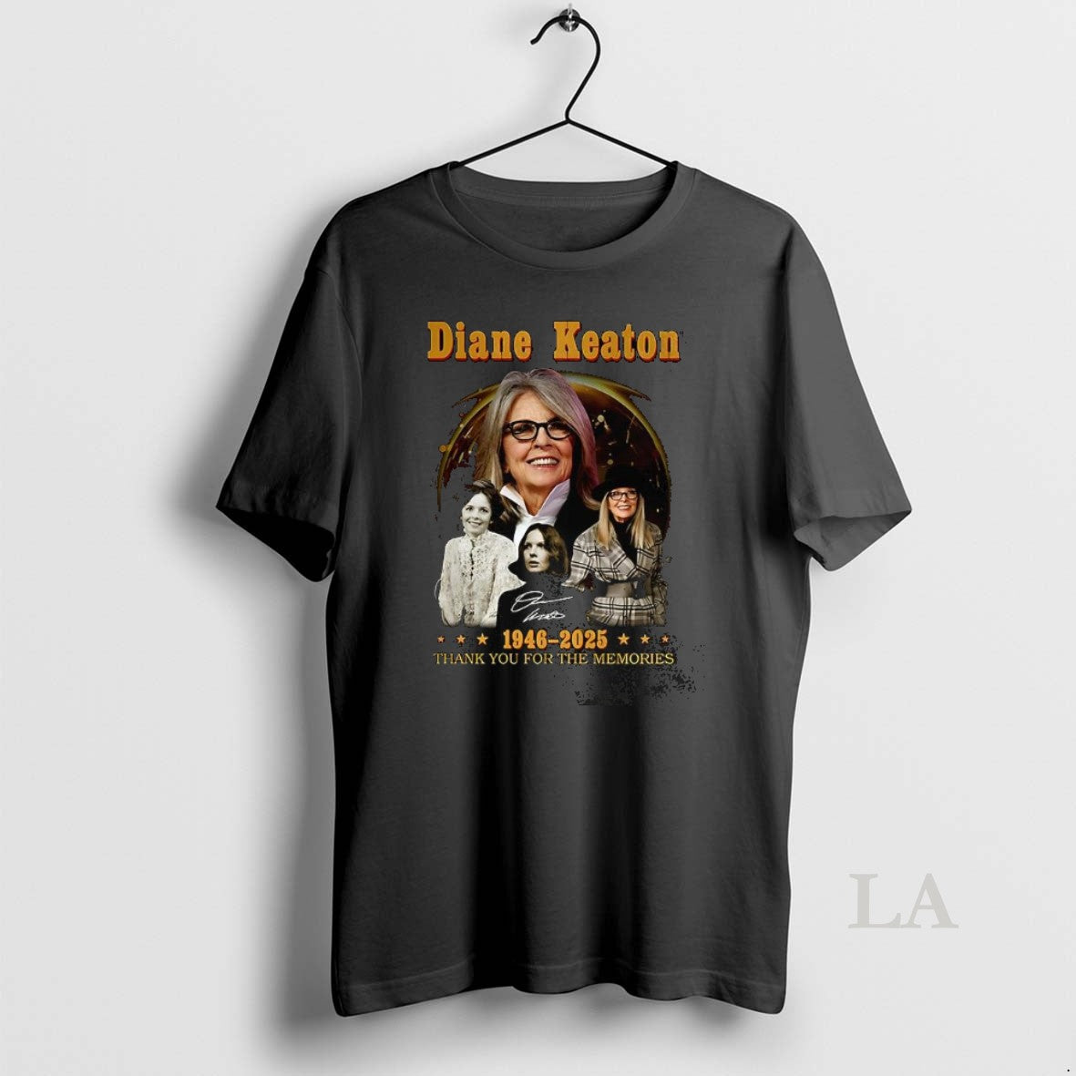Original Diane Keaton 1946 2025 Thank You Memories Siganture T-Shirts, Hoodie, Sweatshirt - T-Shirt, Sweatshirt, Hoodie