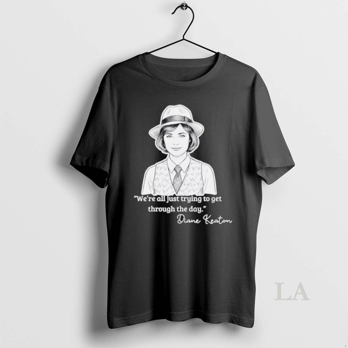 Original Diane Keaton Annie Hall La Di Da Quote T-Shirts, Hoodie, Sweatshirt - T-Shirt, Sweatshirt, Hoodie