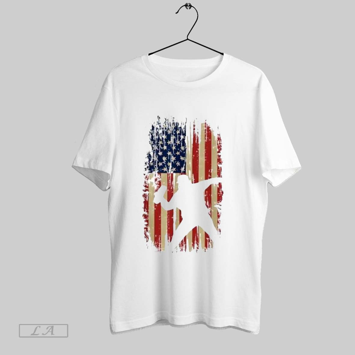 Original Distressed American Flag Baseball Pitcher Silhouette T-Shirts, Hoodie, Sweatshirt - T-Shirt, Sweatshirt, Hoodie