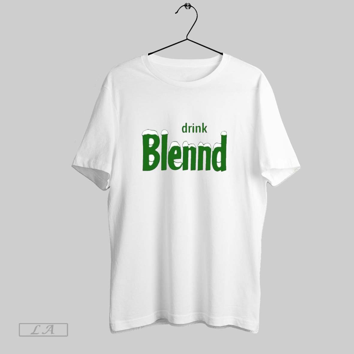 Original Drink Blendd Funny Snowman Green Text Winter T-Shirts, Hoodie, Sweatshirt - T-Shirt, Sweatshirt, Hoodie