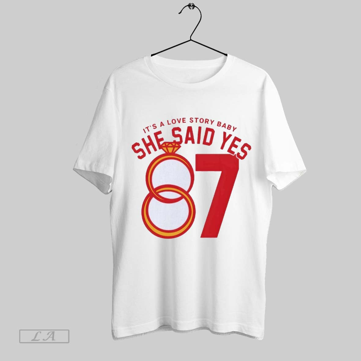 Original Engagement Rings Love Story Baby She Said Yes T-Shirts, Hoodie, Sweatshirt - T-Shirt, Sweatshirt, Hoodie