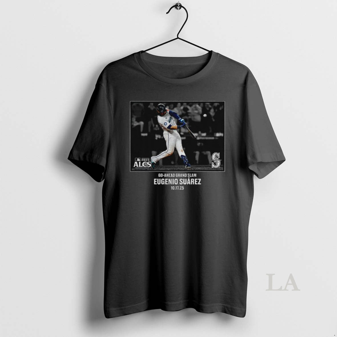 Original Eugenio Suarez Seattle Mariners 2025 Mlb Postseason Moment Go Ahead Grand Slam T-Shirts, Hoodie, Sweatshirt - T-Shirt, Sweatshirt, Hoodie
