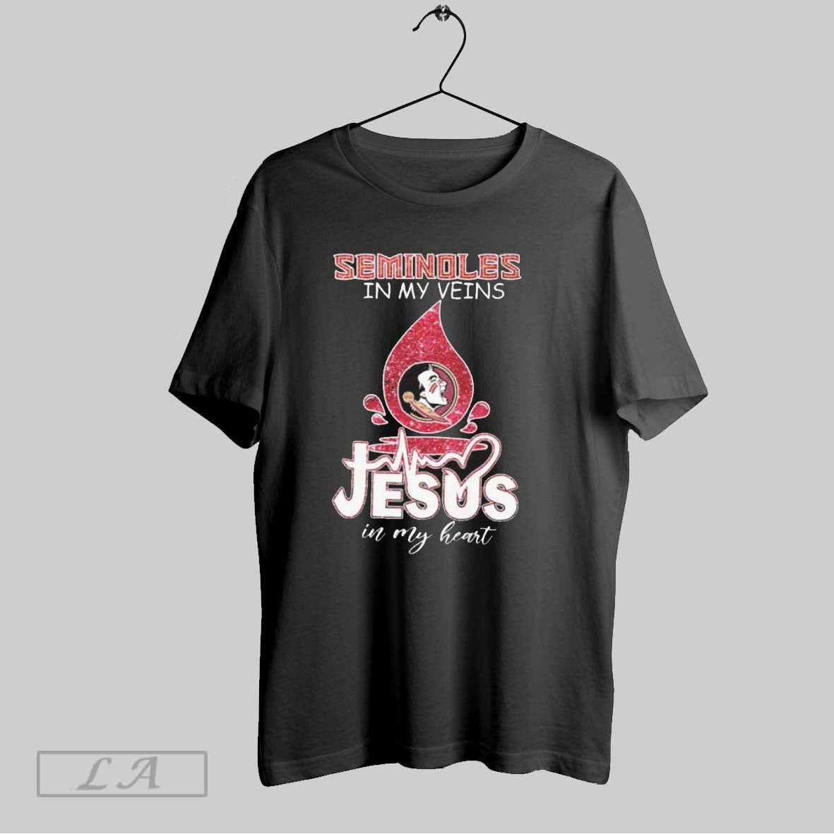 Original Fsu Seminoles My Veins Jesus My Heart T-Shirts, Hoodie, Sweatshirt - T-Shirt, Sweatshirt, Hoodie
