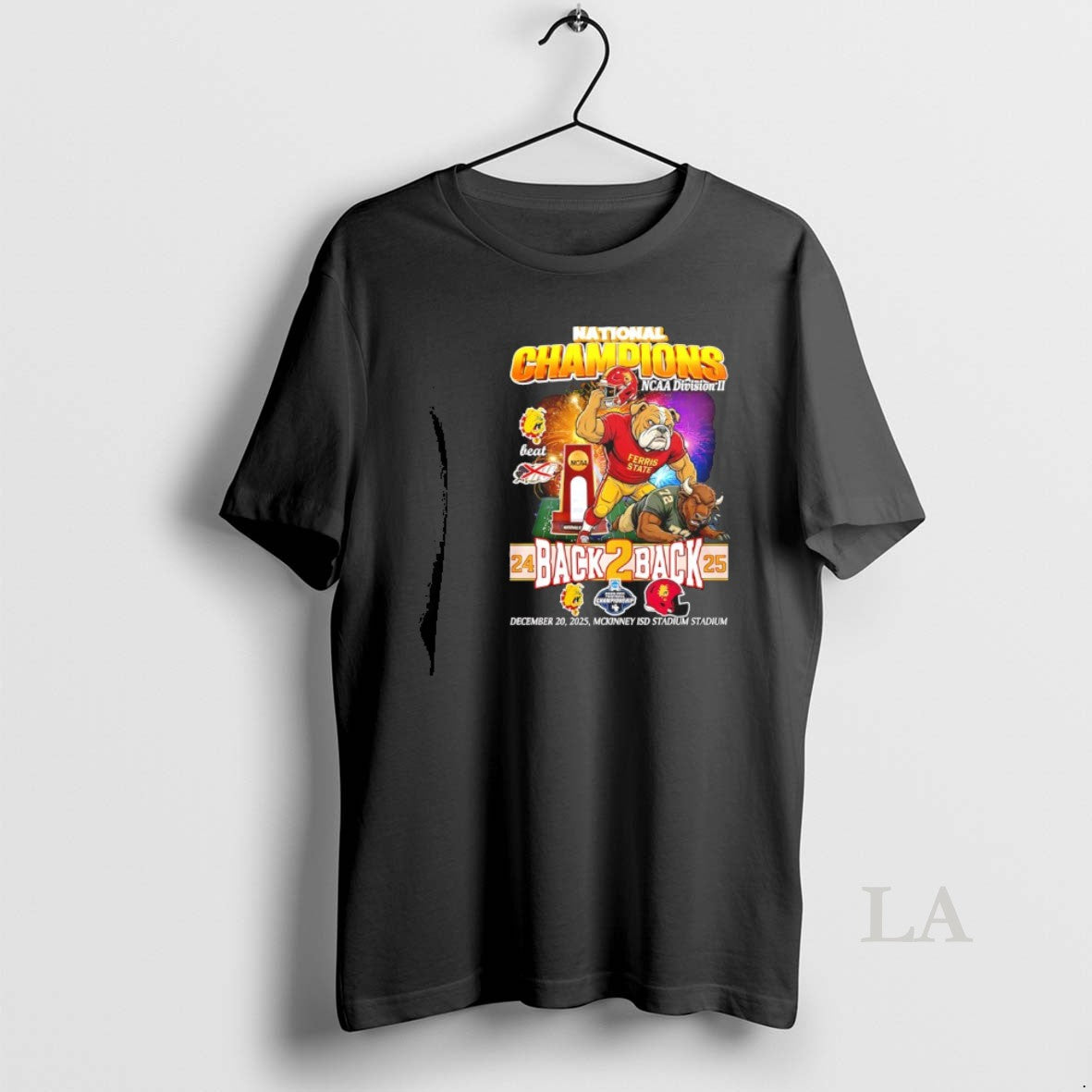 Original Ferris State Bulldogs Back Back 24 25 National Champions Mascot T-Shirts, Hoodie, Sweatshirt - T-Shirt, Sweatshirt, Hoodie