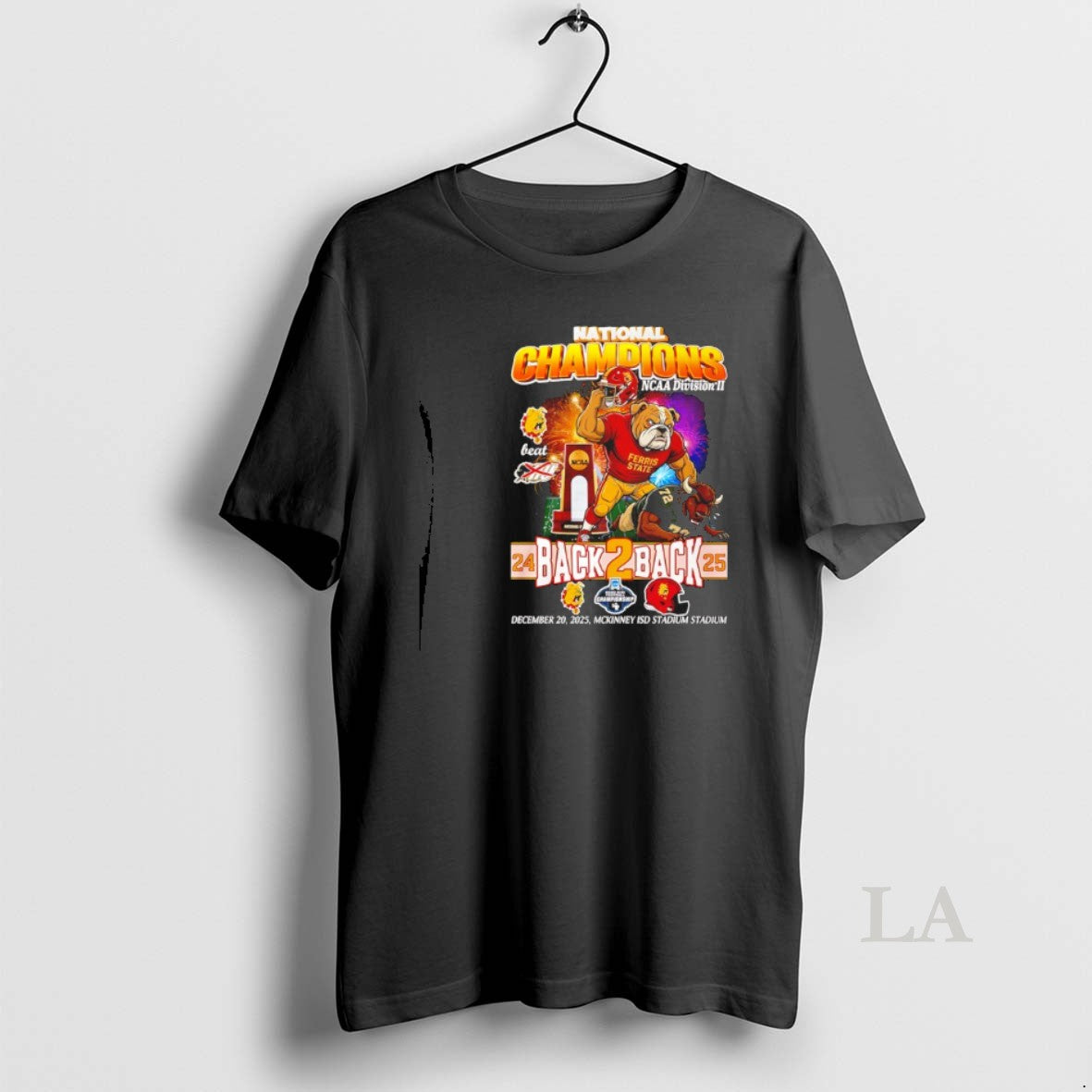 Original Ferris State Bulldogs Back 2 Back 24 25 National Champions Mascot T-Shirts, Hoodie, Sweatshirt - T-Shirt, Sweatshirt, Hoodie
