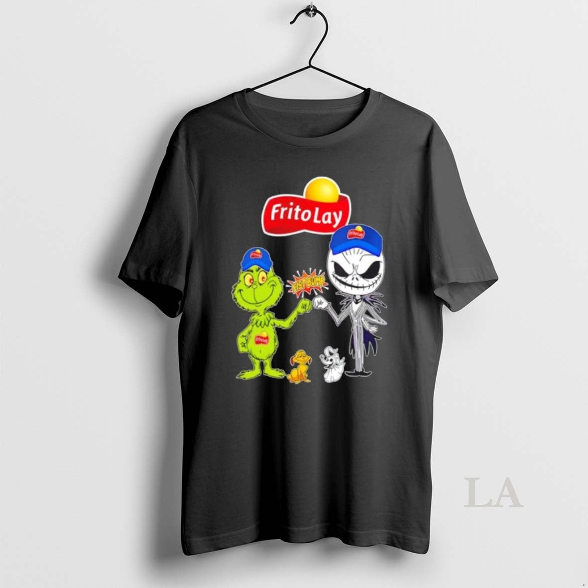 Original Frito Lay X Grinch Jack Skellington Fist Bump Uniwilling Friends T-Shirts, Hoodie, Sweatshirt - T-Shirt, Sweatshirt, Hoodie