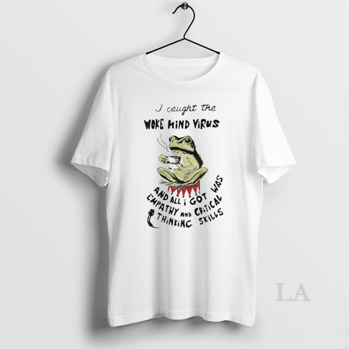 Original Frog I Caught Woke Mind Virus T-Shirts, Hoodie, Sweatshirt - T-Shirt, Sweatshirt, Hoodie