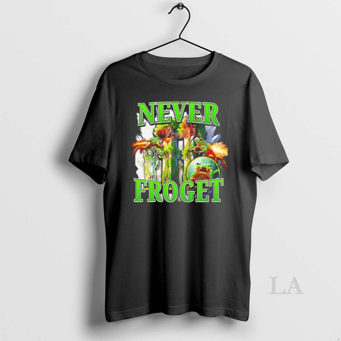 Original Frog Statue Liberty Never Froget T-Shirts, Hoodie, Sweatshirt - T-Shirt, Sweatshirt, Hoodie