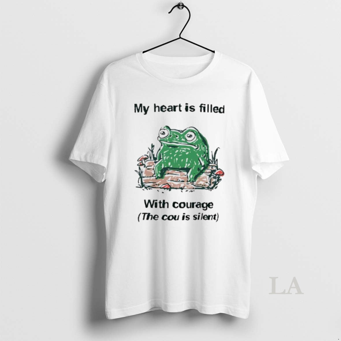 Original Frog Rage My Heart Is Filled Courage Cou Is Silent T-Shirts, Hoodie, Sweatshirt - T-Shirt, Sweatshirt, Hoodie