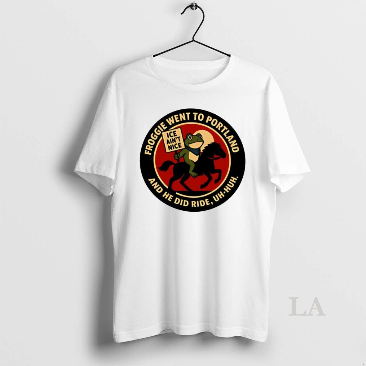 Original Froggie Went Portland Ice Aint Nice T-Shirts, Hoodie, Sweatshirt - T-Shirt, Sweatshirt, Hoodie