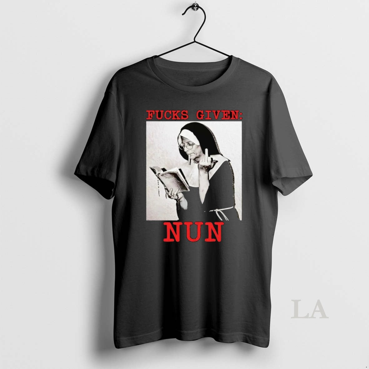 Original Fucks Given Nun Middle Finger T-Shirts, Hoodie, Sweatshirt - T-Shirt, Sweatshirt, Hoodie