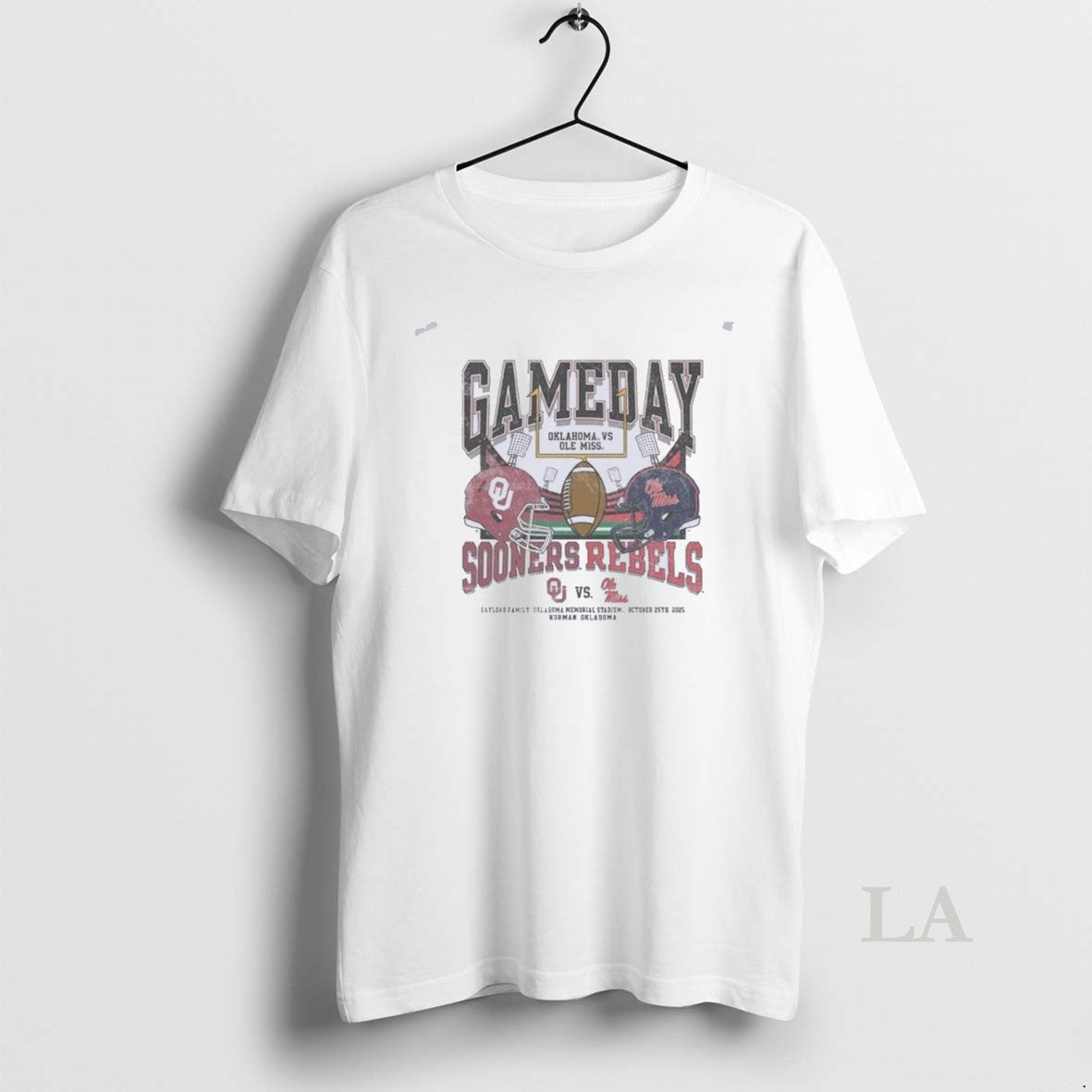 Original Gameday Oklahoma Vs Ole Miss 2025 T-Shirts, Hoodie, Sweatshirt - T-Shirt, Sweatshirt, Hoodie