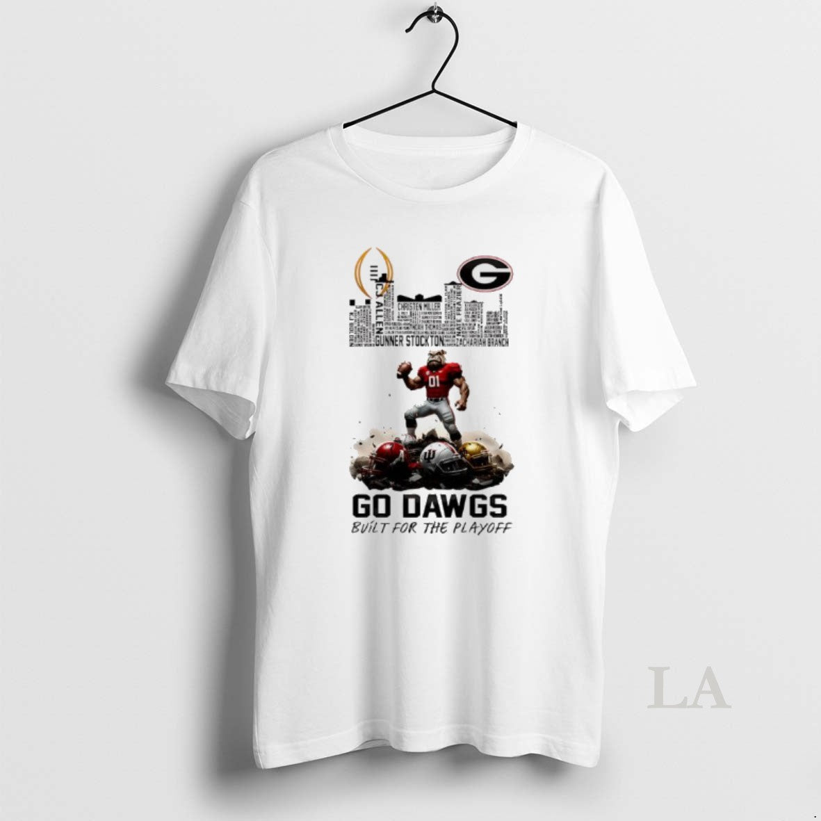 Original Georgia Bulldogs Bulit Playoff 2025 2026 Cfp Mascot Skyline T-Shirts, Hoodie, Sweatshirt - T-Shirt, Sweatshirt, Hoodie