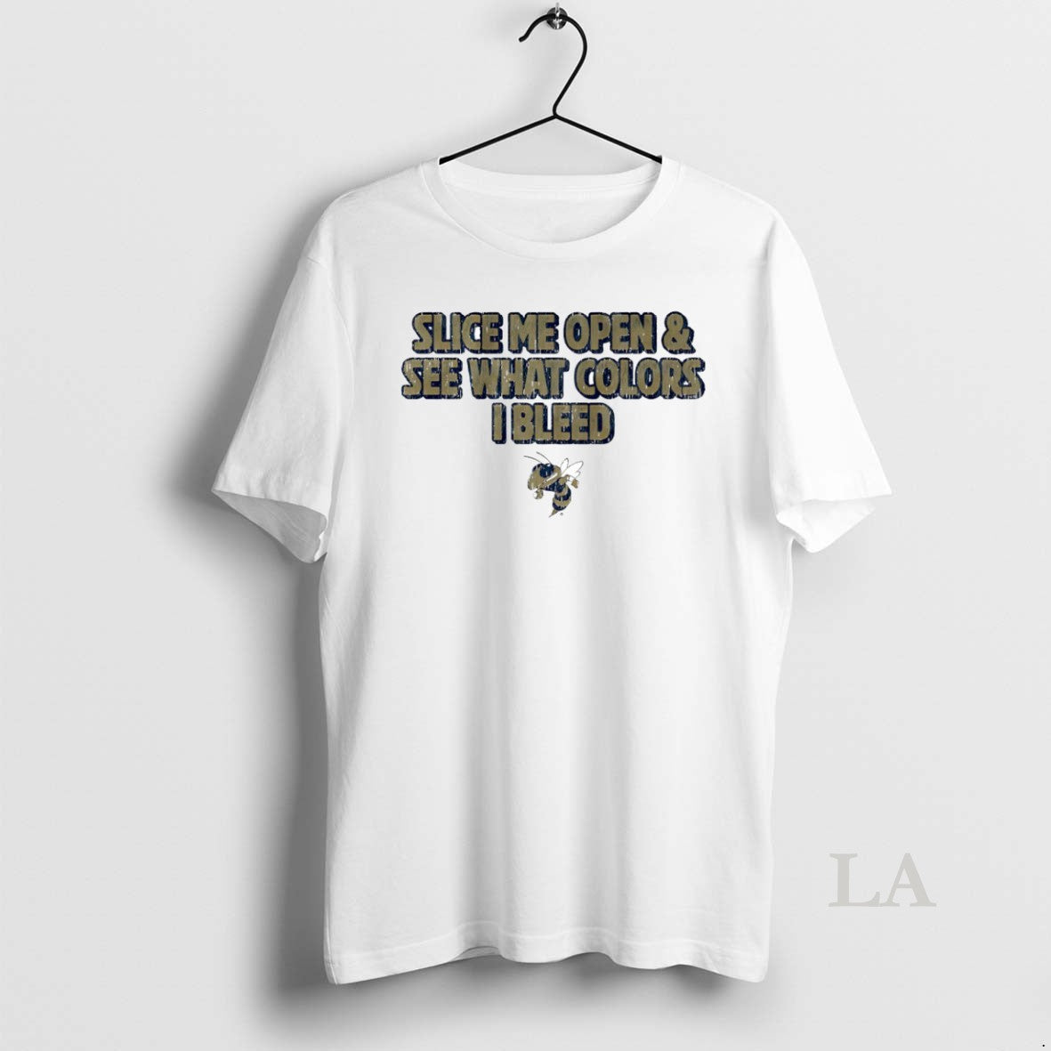 Original Georgia Tech Yellow Jackets Slice Me Open See What Colors I Bleed Circle T-Shirts, Hoodie, Sweatshirt - T-Shirt, Sweatshirt, Hoodie