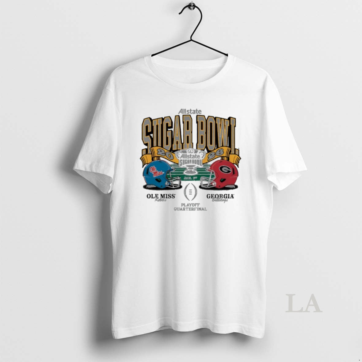 Original Georgia Vs Ole Miss 2026 Sugar Bowl Head Head T-Shirts, Hoodie, Sweatshirt - T-Shirt, Sweatshirt, Hoodie