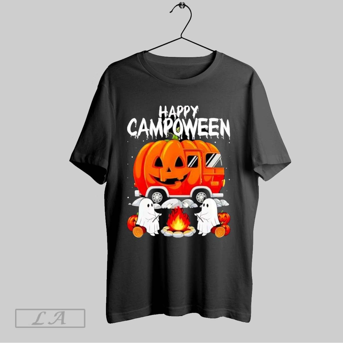 Original Ghost Camping Halloween Camp Life Pumpkin Car T-Shirts, Hoodie, Sweatshirt - T-Shirt, Sweatshirt, Hoodie