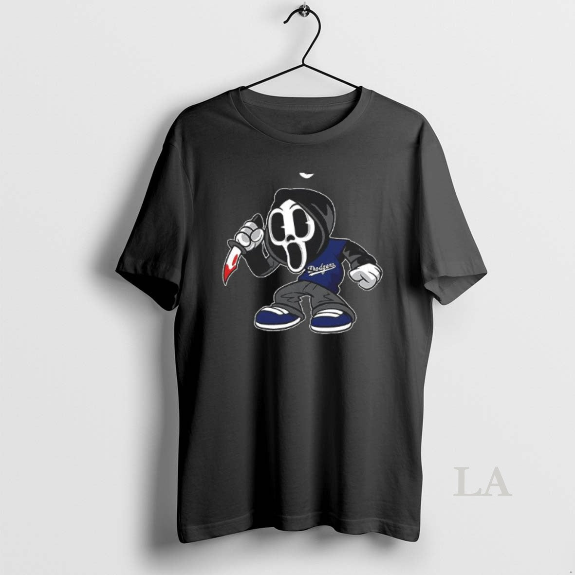Original Ghostface Scream Los Angeles Dodgers Halloween T-Shirts, Hoodie, Sweatshirt - T-Shirt, Sweatshirt, Hoodie