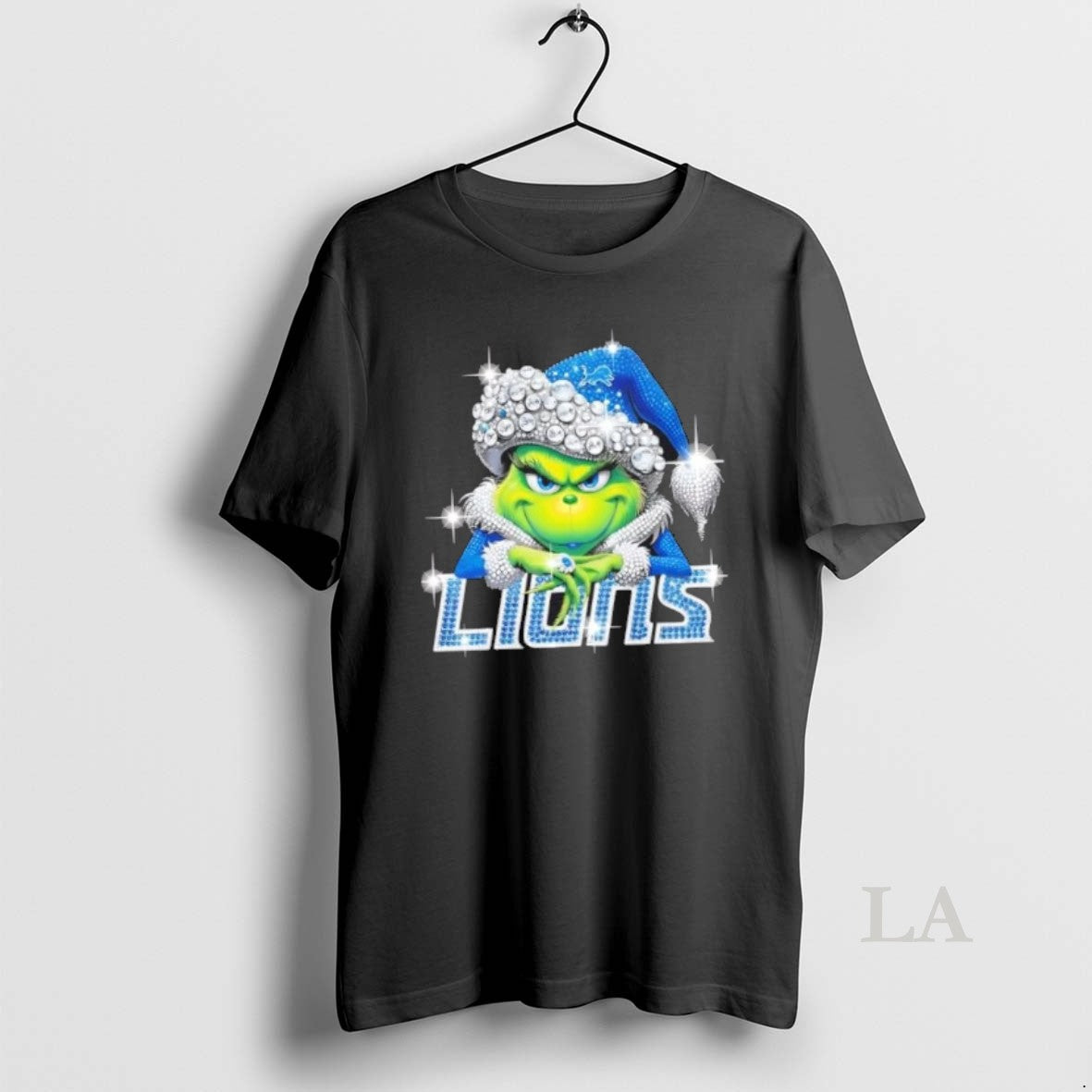 Original Glitter Diamond Grinch Girl X Detroit Lions Football T-Shirts, Hoodie, Sweatshirt - T-Shirt, Sweatshirt, Hoodie