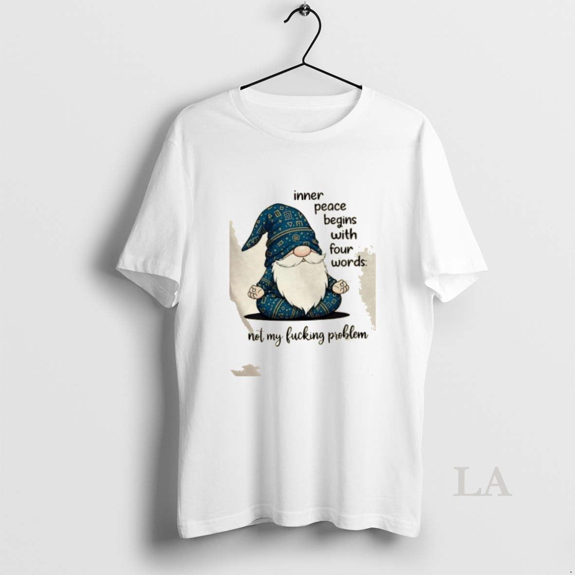 Original Gnomes Inner Peace Begins Four Words Not My Fucking Problem T-Shirts, Hoodie, Sweatshirt - T-Shirt, Sweatshirt, Hoodie