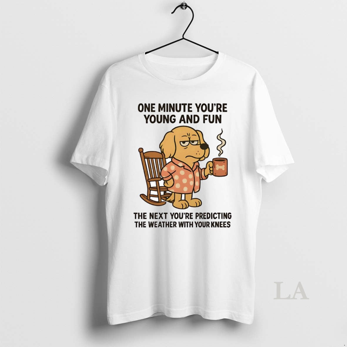Original Golden Retriever One Minute Youre Young Fun T-Shirts, Hoodie, Sweatshirt - T-Shirt, Sweatshirt, Hoodie