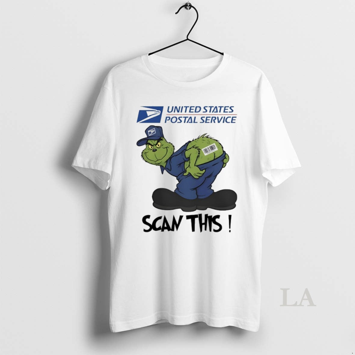Original Grinch 2025 United States Postal Service Scan This T-Shirts, Hoodie, Sweatshirt - T-Shirt, Sweatshirt, Hoodie