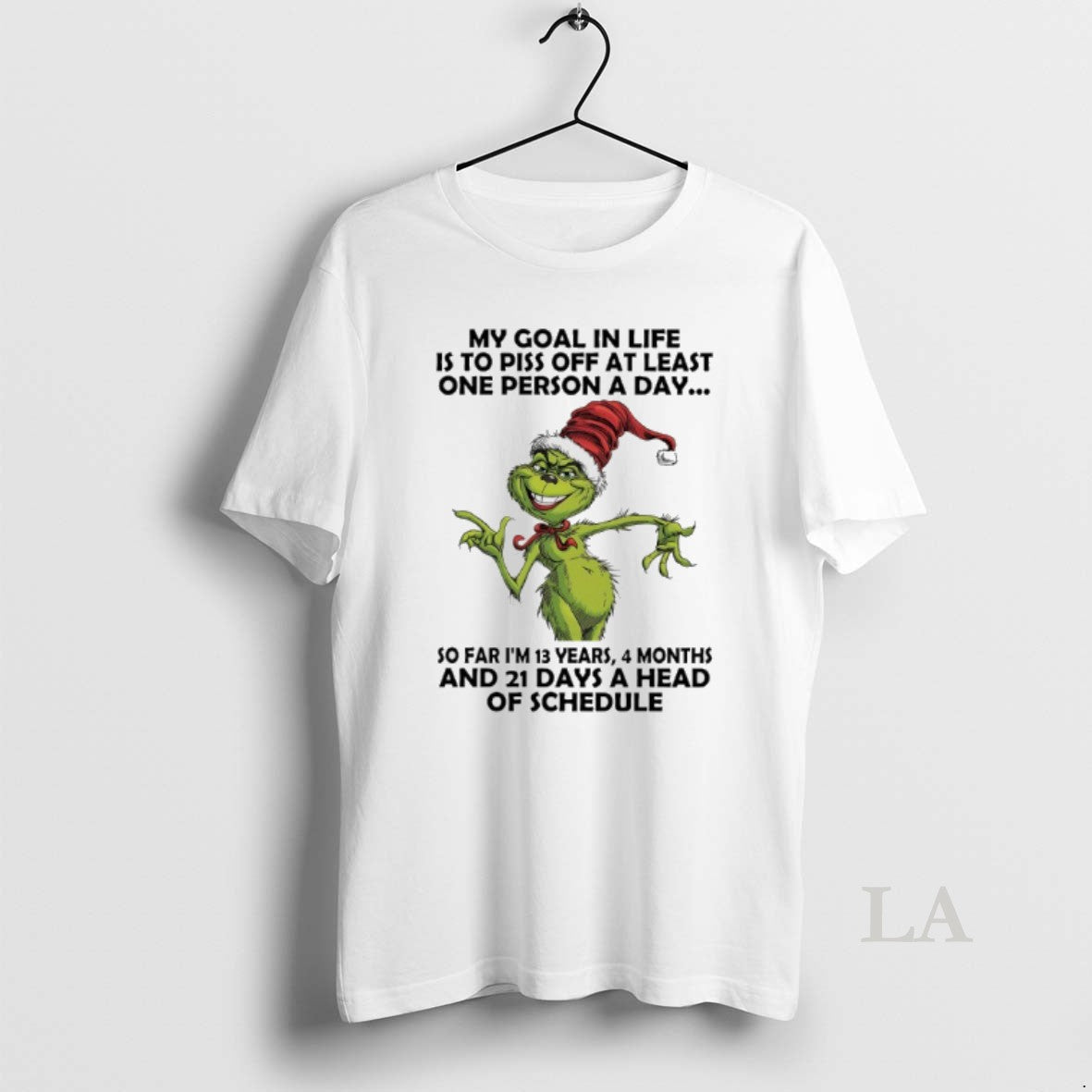 Original Grinch Santa My Goal Life Is Piss Off Least One Person T-Shirts, Hoodie, Sweatshirt - T-Shirt, Sweatshirt, Hoodie