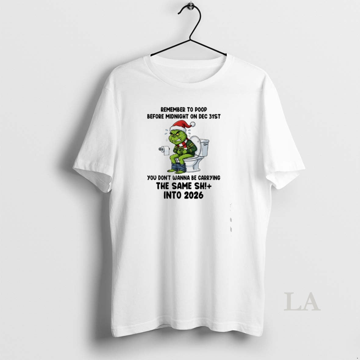 Original Grinch Santa Toilet Remember Poop Before Midnight Dec 31st You Dont Wanna T-Shirts, Hoodie, Sweatshirt - T-Shirt, Sweatshirt, Hoodie