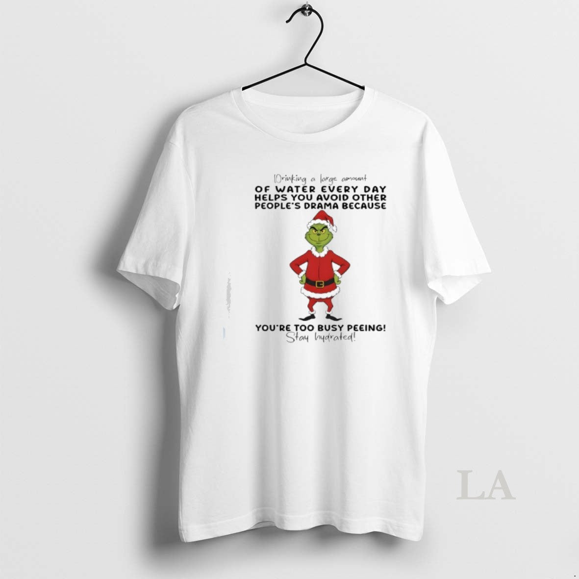 Original Grinch Drinking Large Amount Water Every Day Helps You Avoid Other Peoples T-Shirts, Hoodie, Sweatshirt - T-Shirt, Sweatshirt, Hoodie