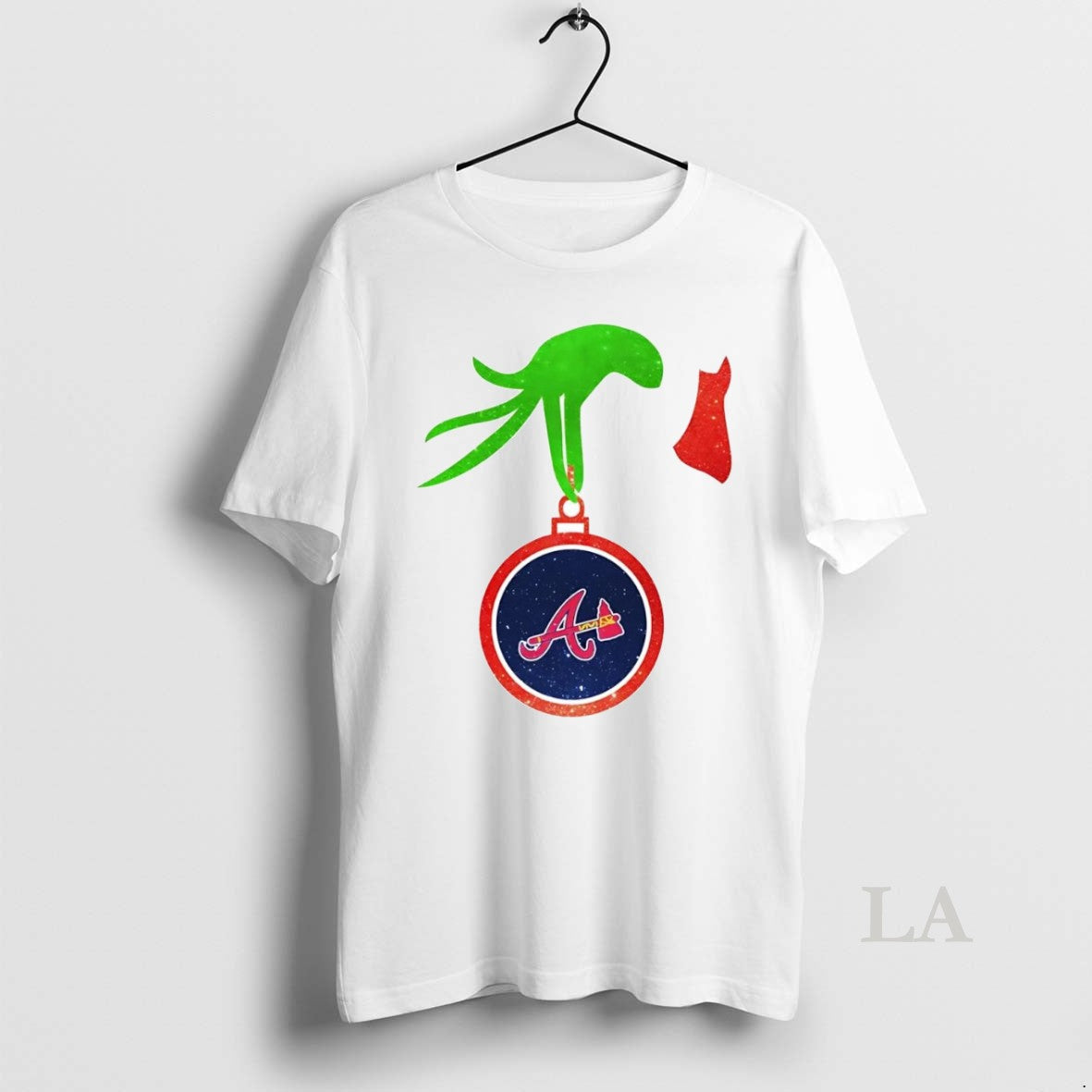 Original Grinch Hand Holding Atlanta Braves T-Shirts, Hoodie, Sweatshirt - T-Shirt, Sweatshirt, Hoodie