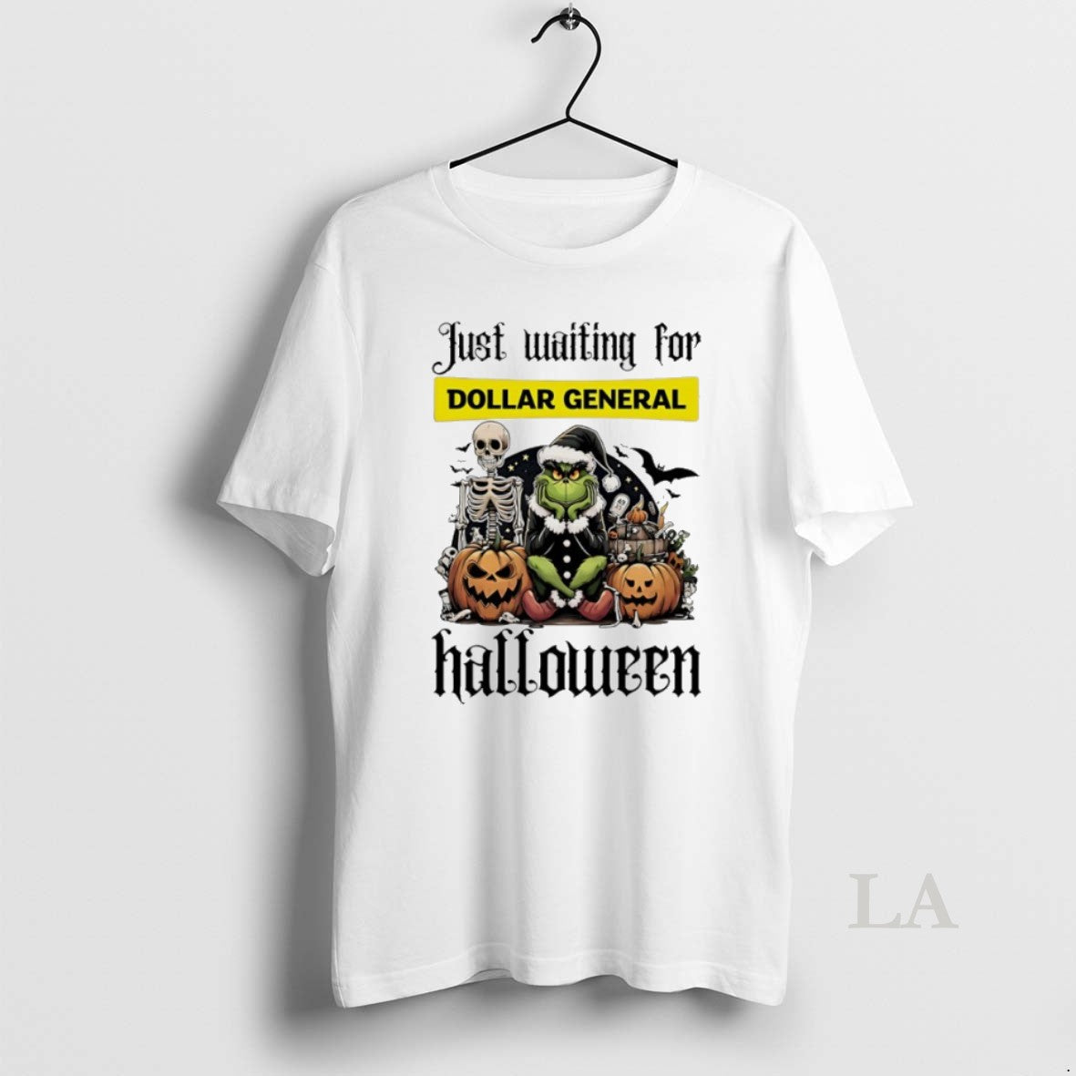 Original Grinch Just Waiting Dollar General Pumpkin Halloween 2025 T-Shirts, Hoodie, Sweatshirt - T-Shirt, Sweatshirt, Hoodie