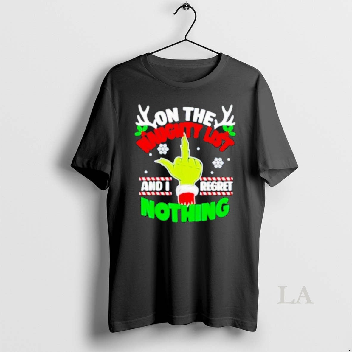 Original Grinch Naughty List I Regret Nothing T-Shirts, Hoodie, Sweatshirt - T-Shirt, Sweatshirt, Hoodie