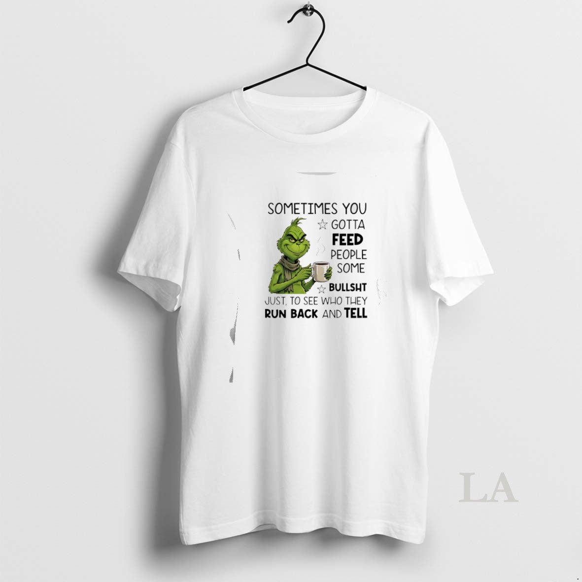 Original Grinch Sometimes You Gotta Feed People Some Bullsht T-Shirts, Hoodie, Sweatshirt - T-Shirt, Sweatshirt, Hoodie