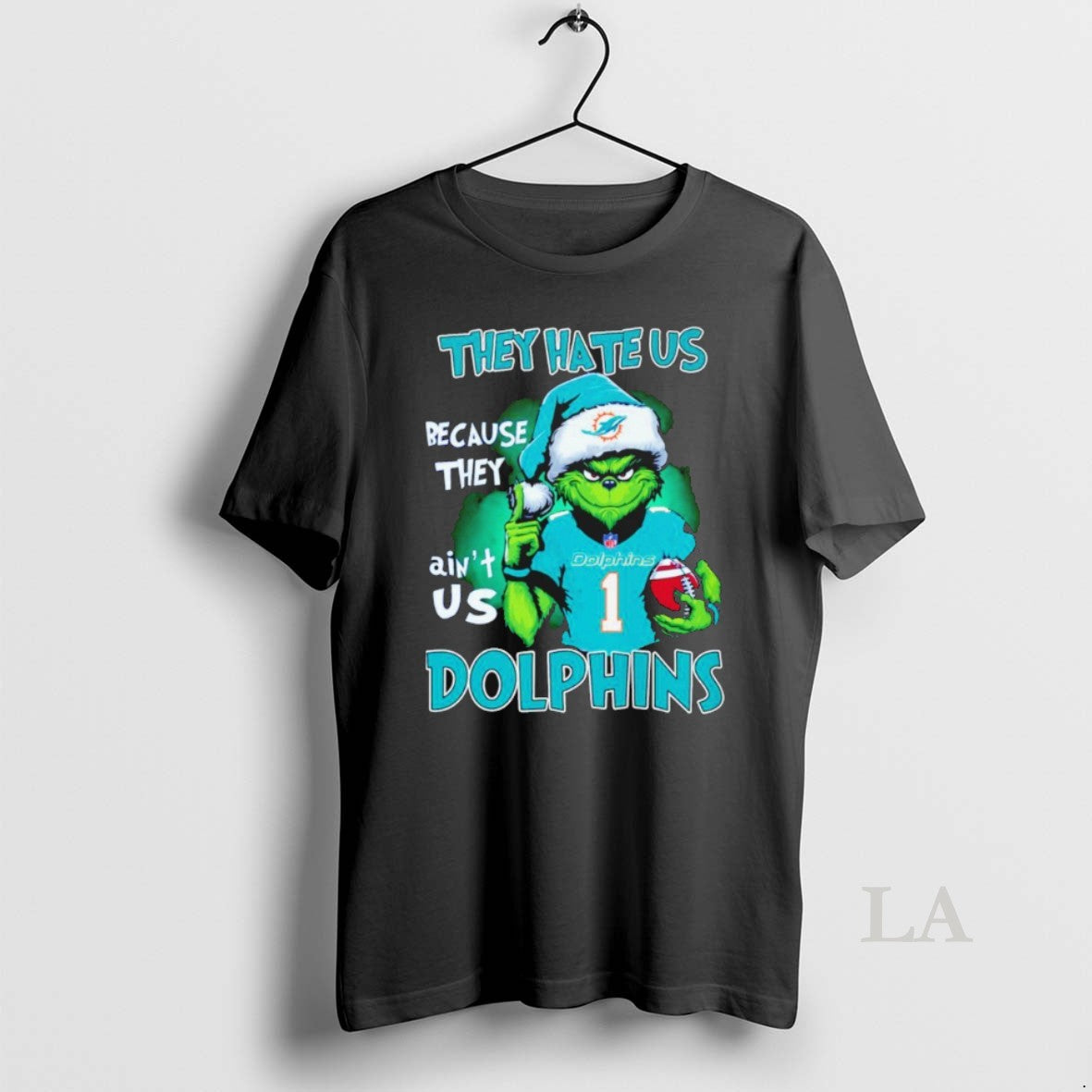 Original Grinch They Hate Us Because They Aint Us Miami Dolphins T-Shirts, Hoodie, Sweatshirt - T-Shirt, Sweatshirt, Hoodie