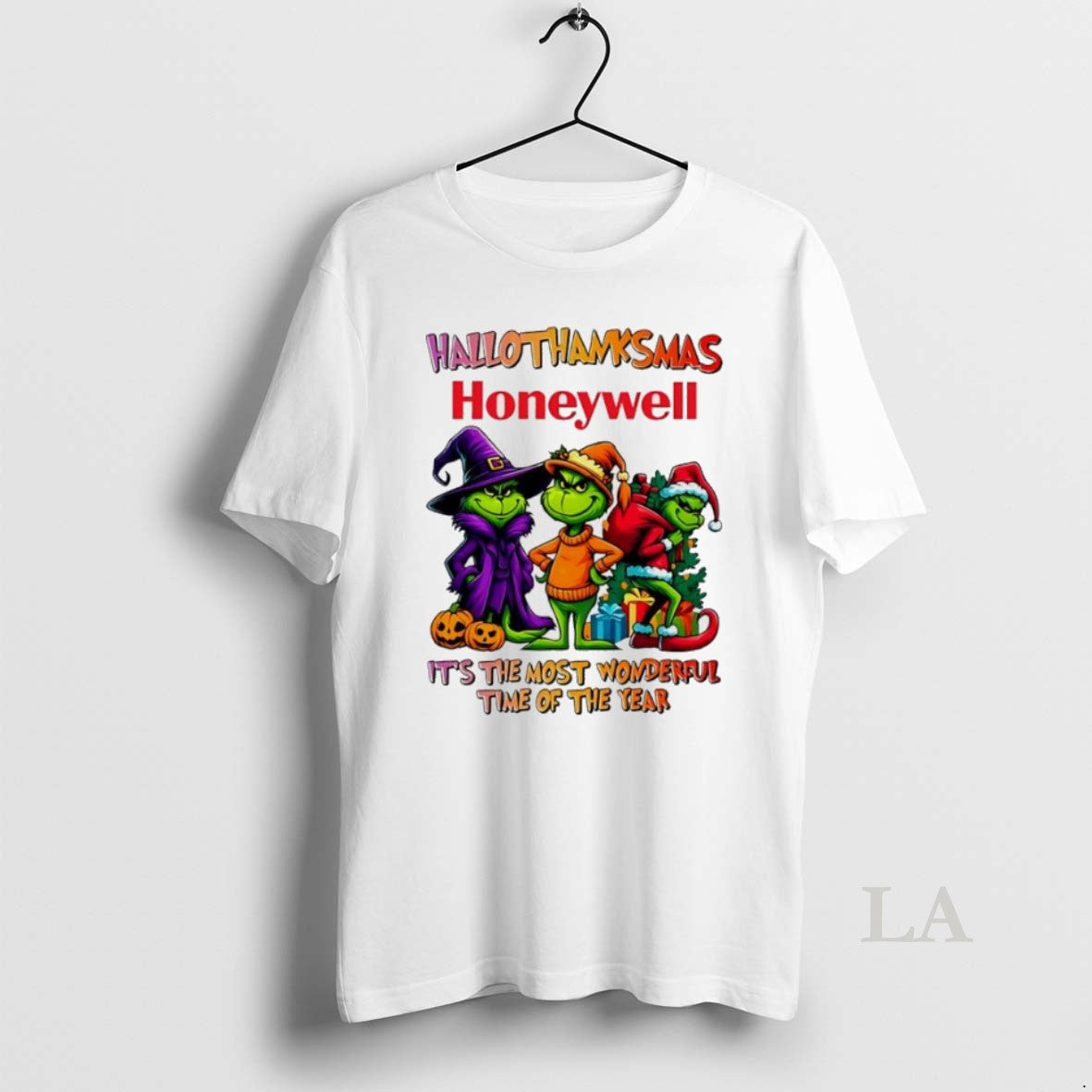 Original Grinch X Honeywell Most Time Year Happy Hallothanksmas T-Shirts, Hoodie, Sweatshirt - T-Shirt, Sweatshirt, Hoodie