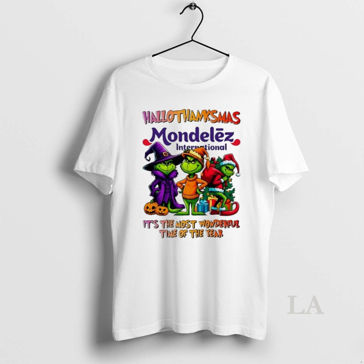 Original Grinch X Mondelez International Most Time Year Happy Hallothanksmas T-Shirts, Hoodie, Sweatshirt - T-Shirt, Sweatshirt, Hoodie