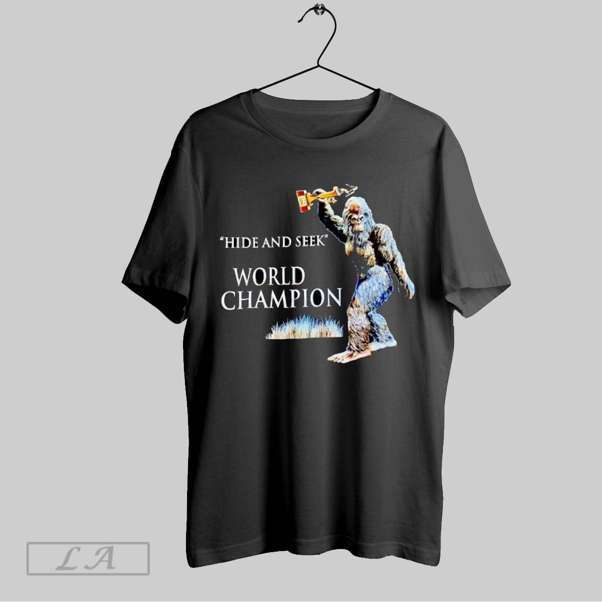Original Hide Seek World Champion Bigfoot Troph T-Shirts, Hoodie, Sweatshirt - T-Shirt, Sweatshirt, Hoodie