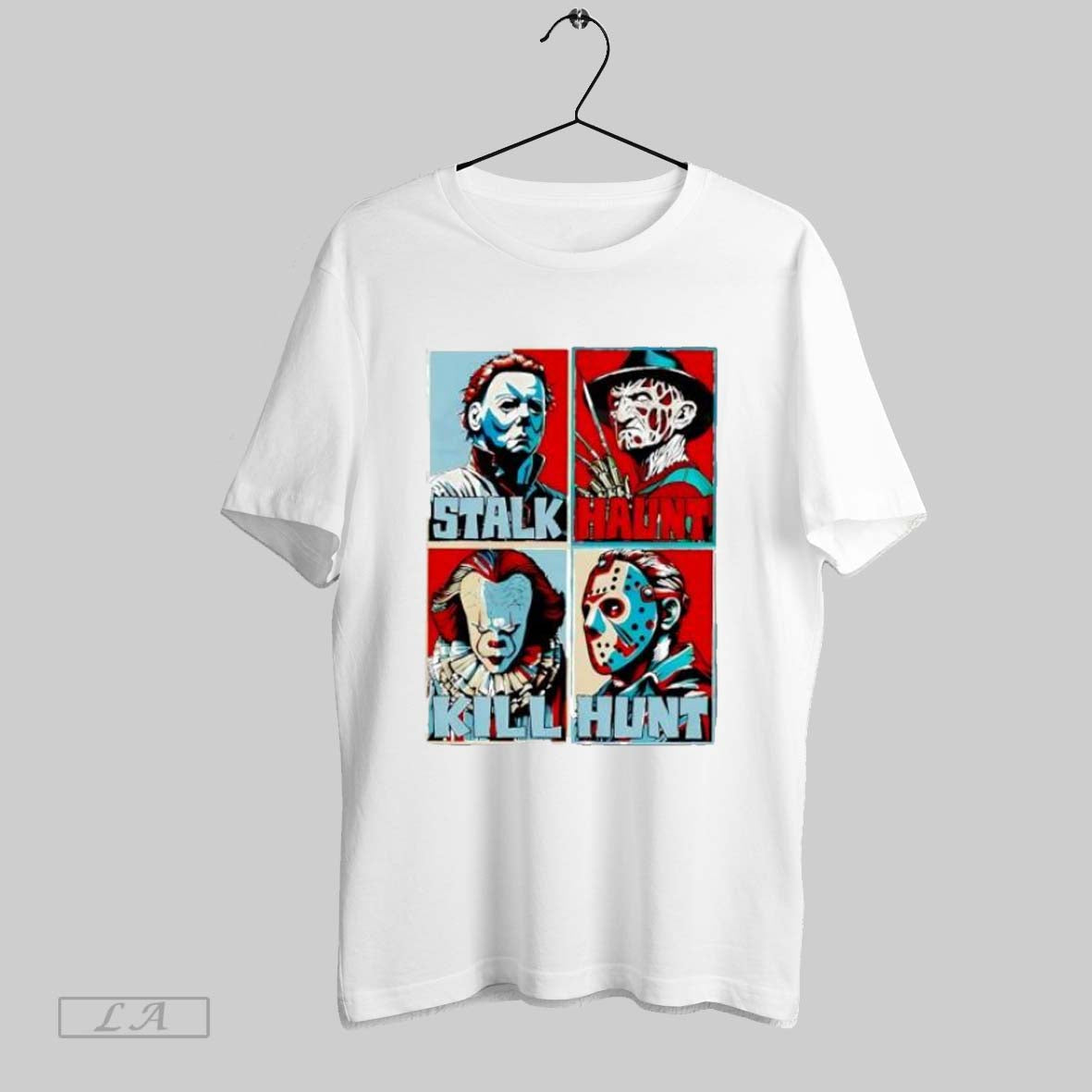 Original Horror Movie Characters Stalk Haunt Kill Hunt Halloween Hope T-Shirts, Hoodie, Sweatshirt - T-Shirt, Sweatshirt, Hoodie