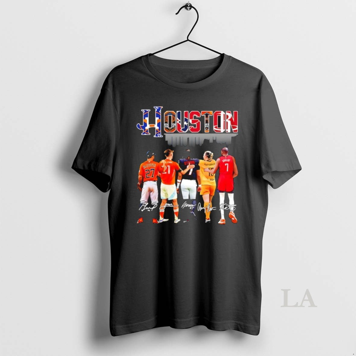 Original Houston Sports Team Skyline Players Signature T-Shirts, Hoodie, Sweatshirt - T-Shirt, Sweatshirt, Hoodie