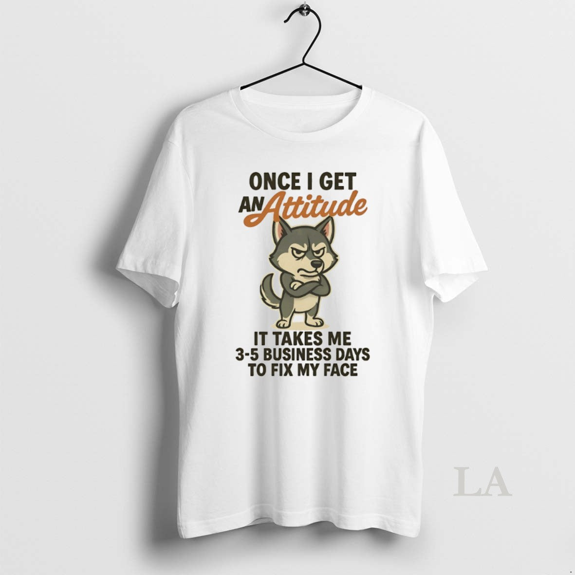 Original Husky Once I Get Attitude Takes Me 3 5 Business Days T-Shirts, Hoodie, Sweatshirt - T-Shirt, Sweatshirt, Hoodie