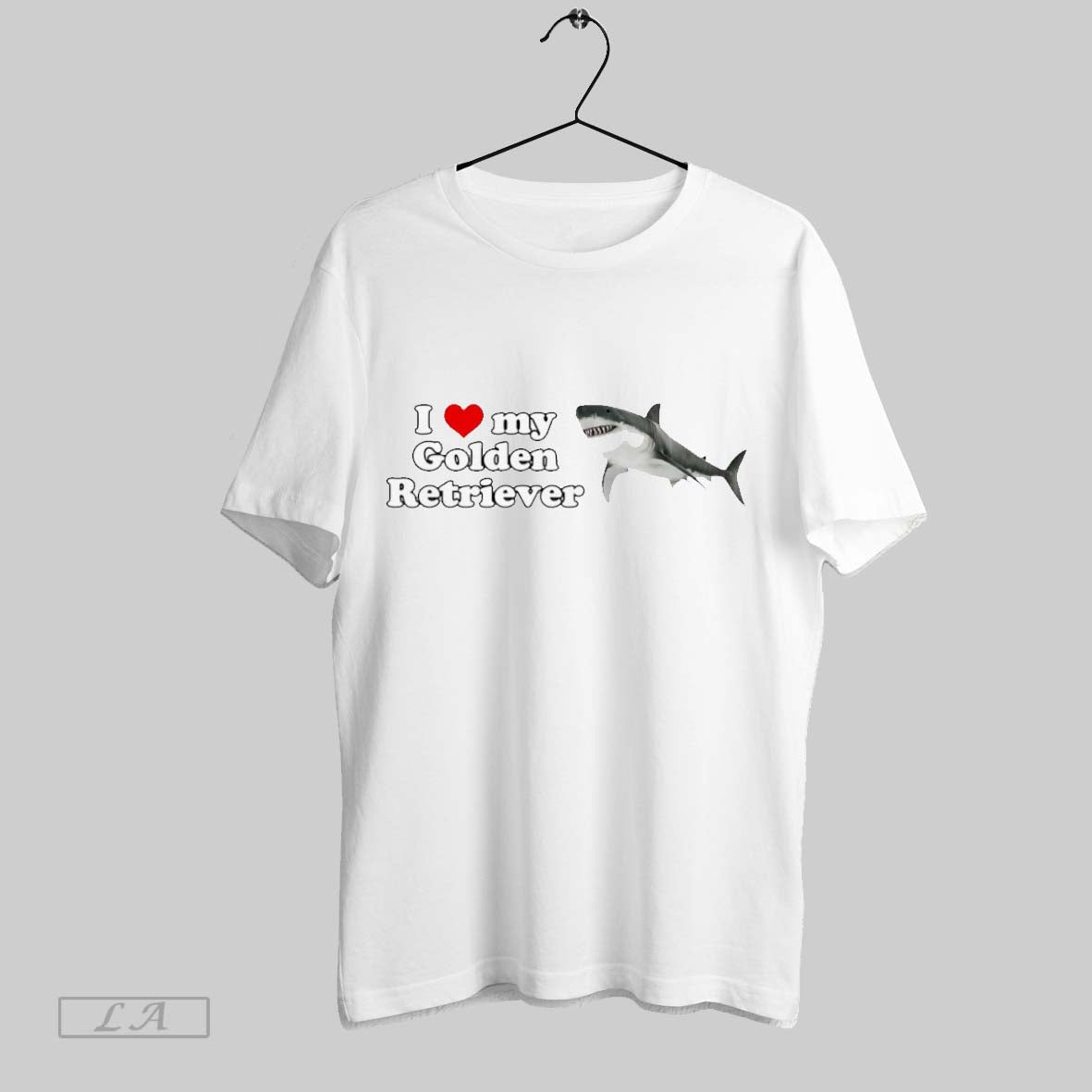 Original I Love My Golden Retriever Shark T-Shirts, Hoodie, Sweatshirt - T-Shirt, Sweatshirt, Hoodie