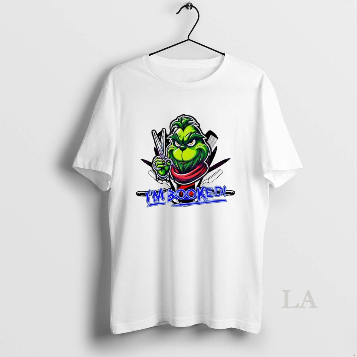 Original Im Booked Grinch Hair Stylist White T-Shirts, Hoodie, Sweatshirt - T-Shirt, Sweatshirt, Hoodie