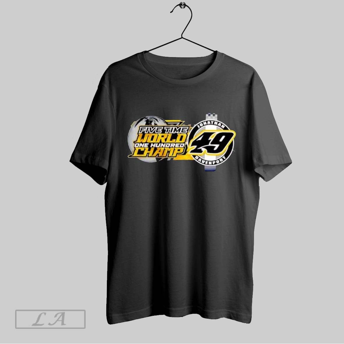Original Jonathan Davenport 49 Five Time World One Hundred Champ T-Shirts, Hoodie, Sweatshirt - T-Shirt, Sweatshirt, Hoodie