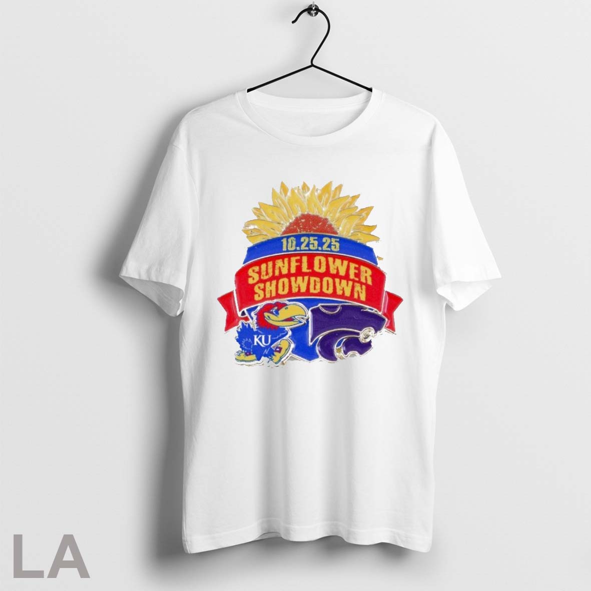 Original Kansas Jayhawks Vs K State Wildcats 2025 Game Day Sunflower Showdown T-Shirts, Hoodie, Sweatshirt - T-Shirt, Sweatshirt, Hoodie