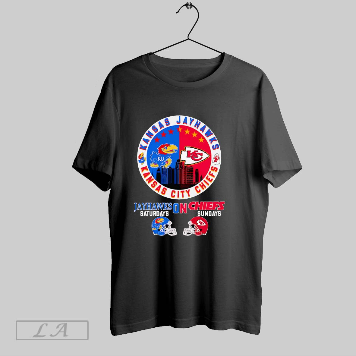 Original Kansas Jayhawks Saturdays Kansas City Chiefs Sundays Skyline T-Shirts, Hoodie, Sweatshirt - T-Shirt, Sweatshirt, Hoodie