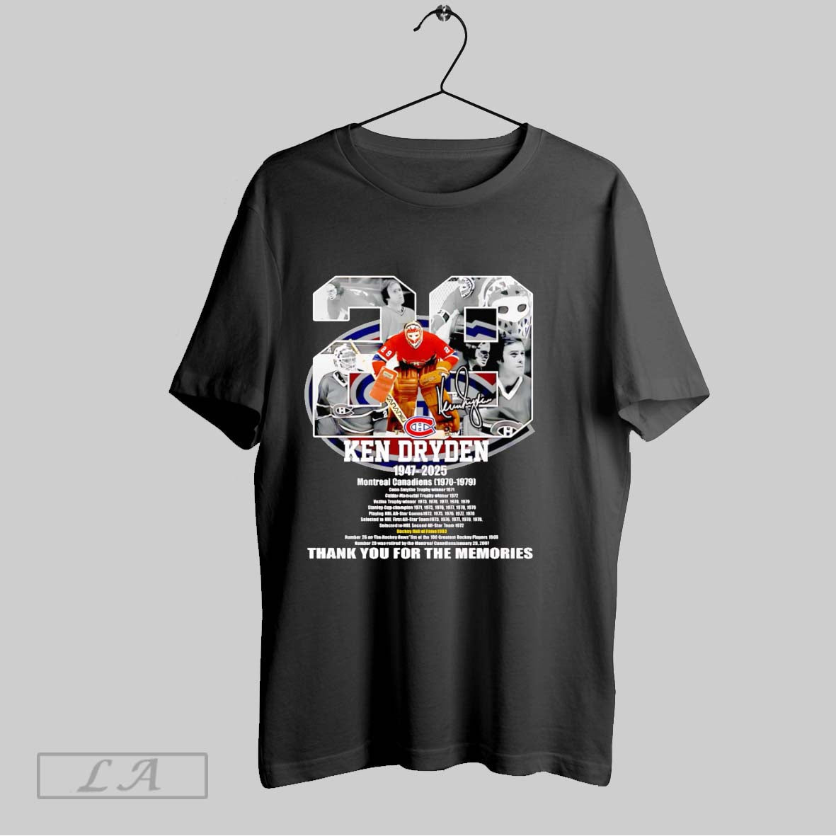Original Ken Dryden 1947 2025 Montreal Canadiens 1970 1979 Thank You Memories T-Shirts, Hoodie, Sweatshirt - T-Shirt, Sweatshirt, Hoodie