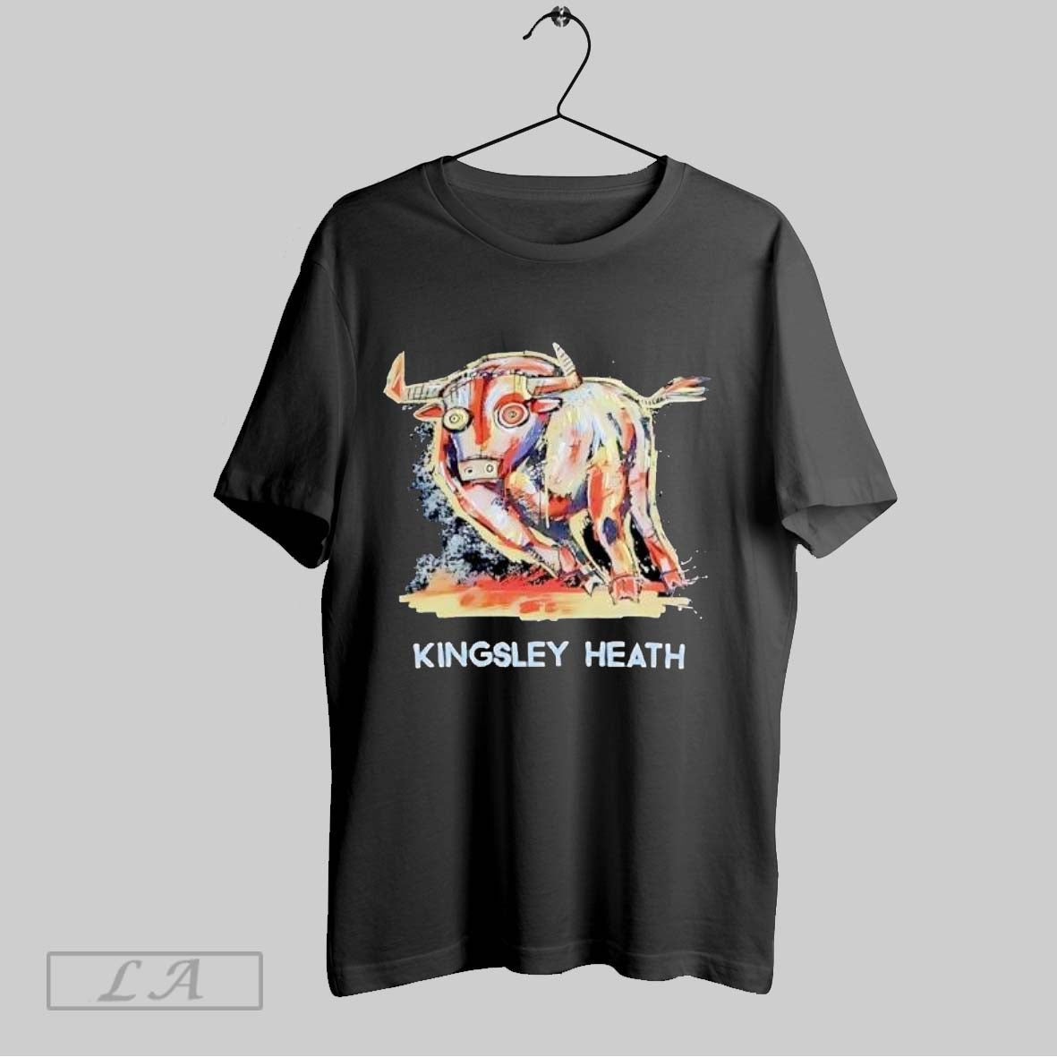 Original Kingsley Heath Abstract Bull Artwork Vintage T-Shirts, Hoodie, Sweatshirt - T-Shirt, Sweatshirt, Hoodie