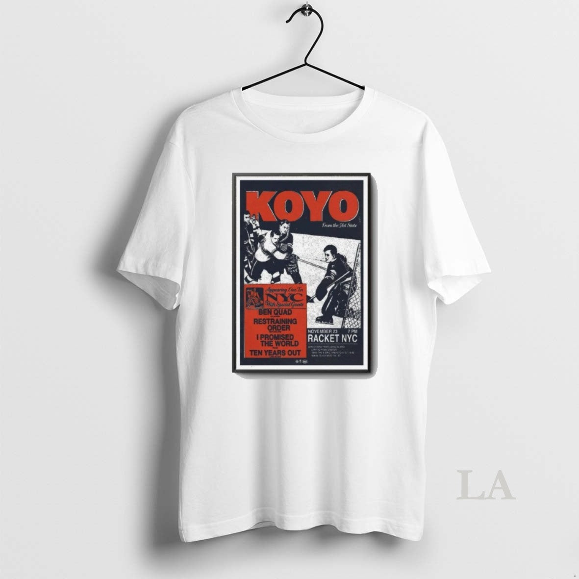 Original Koyo Lihc Show Racket Nyc New York Nov 23 2025 T-Shirts, Hoodie, Sweatshirt - T-Shirt, Sweatshirt, Hoodie