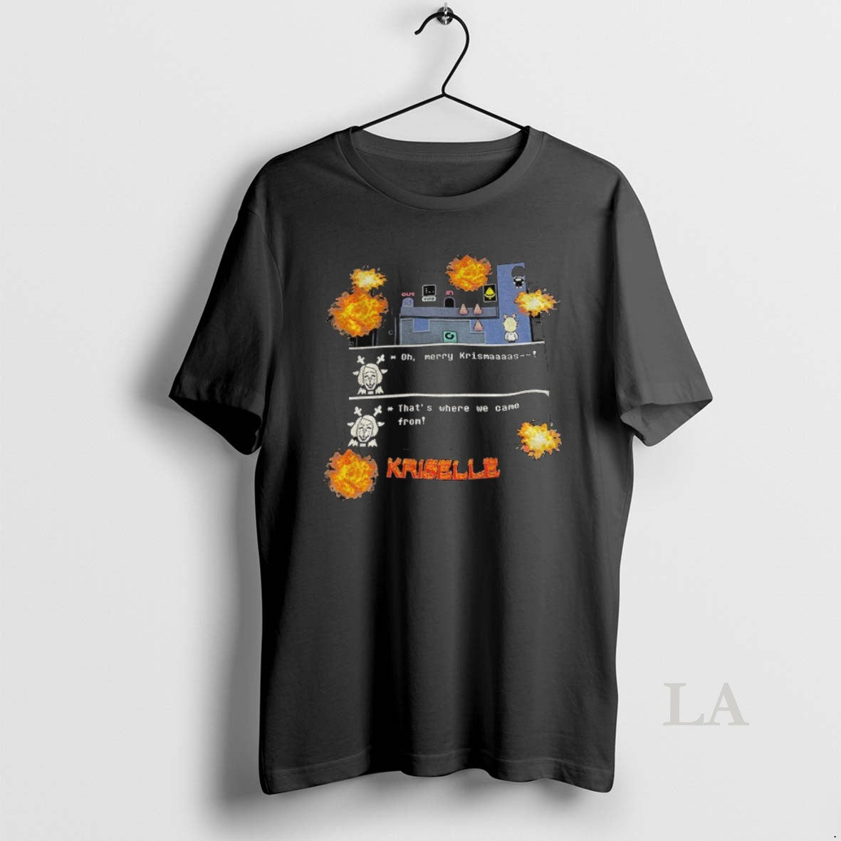Original Kris Vs Ralsei Oh Merry Krismaaaas Thats Where We Came T-Shirts, Hoodie, Sweatshirt - T-Shirt, Sweatshirt, Hoodie