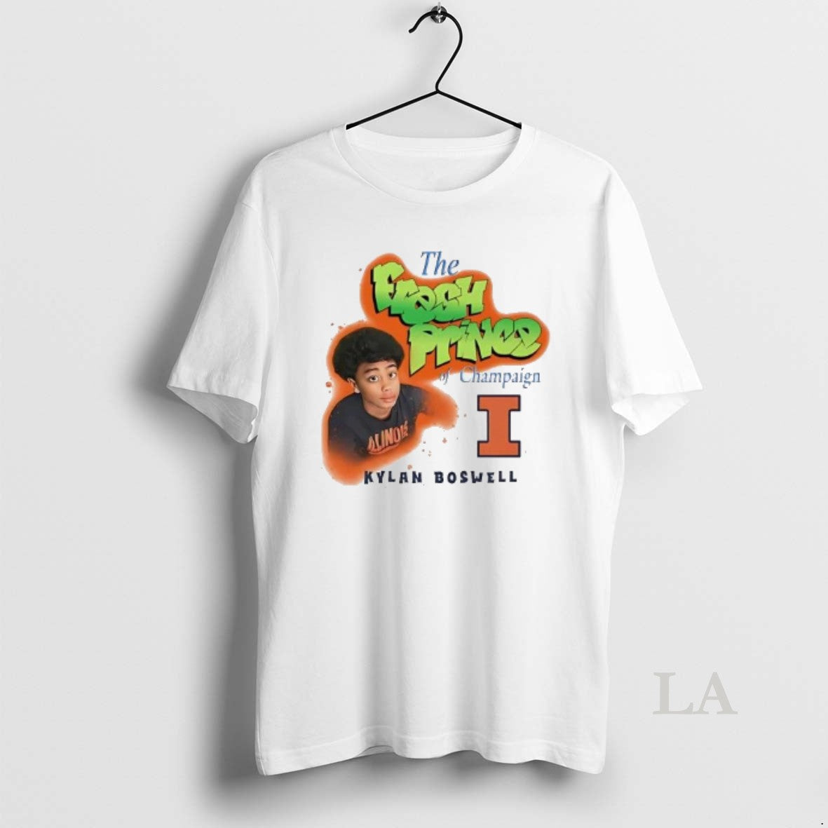Original Kylan Boswell Fresh Prince Champaign Illinois Fighting Illini T-Shirts, Hoodie, Sweatshirt - T-Shirt, Sweatshirt, Hoodie